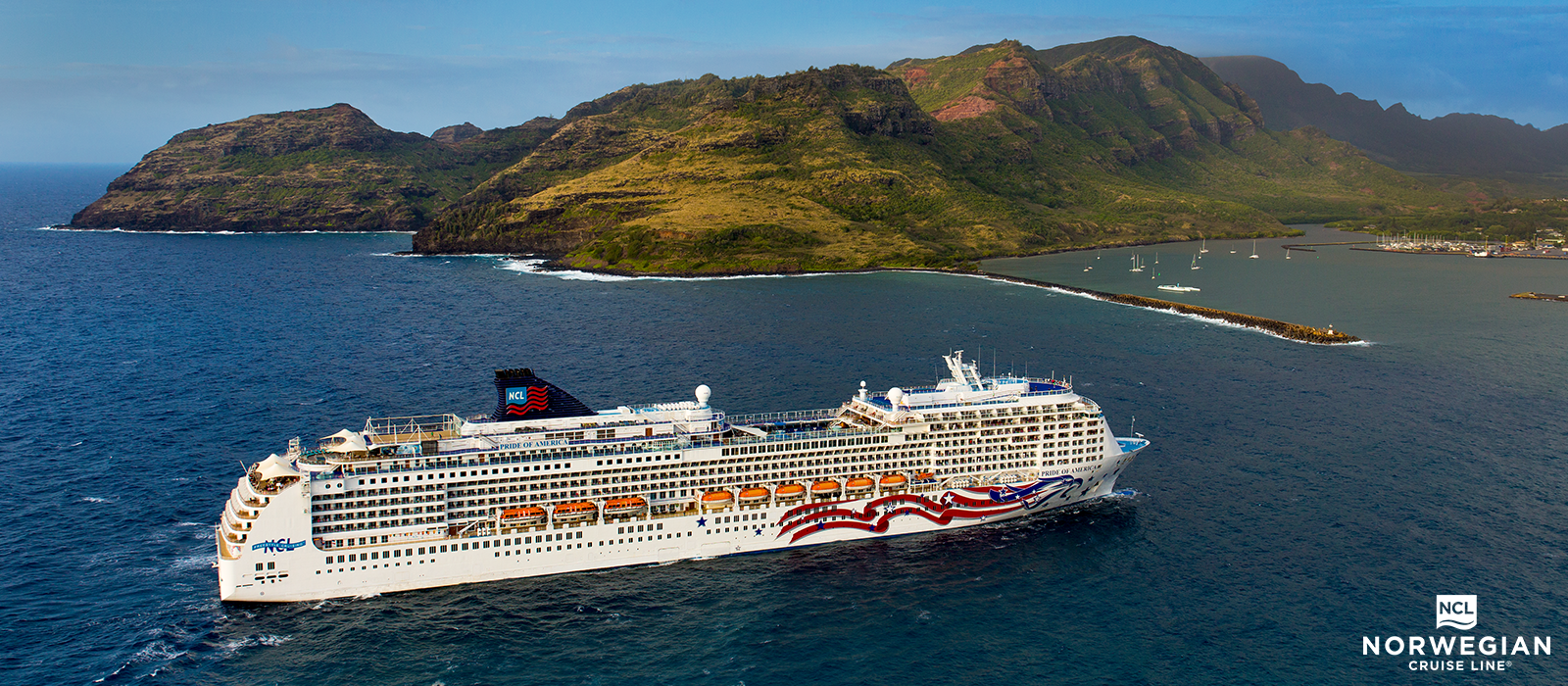 Cruise vacation destination scenery